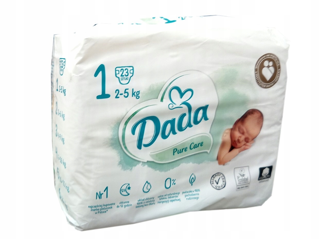 pieluchy dada starsza wersja newborn 1 opinie