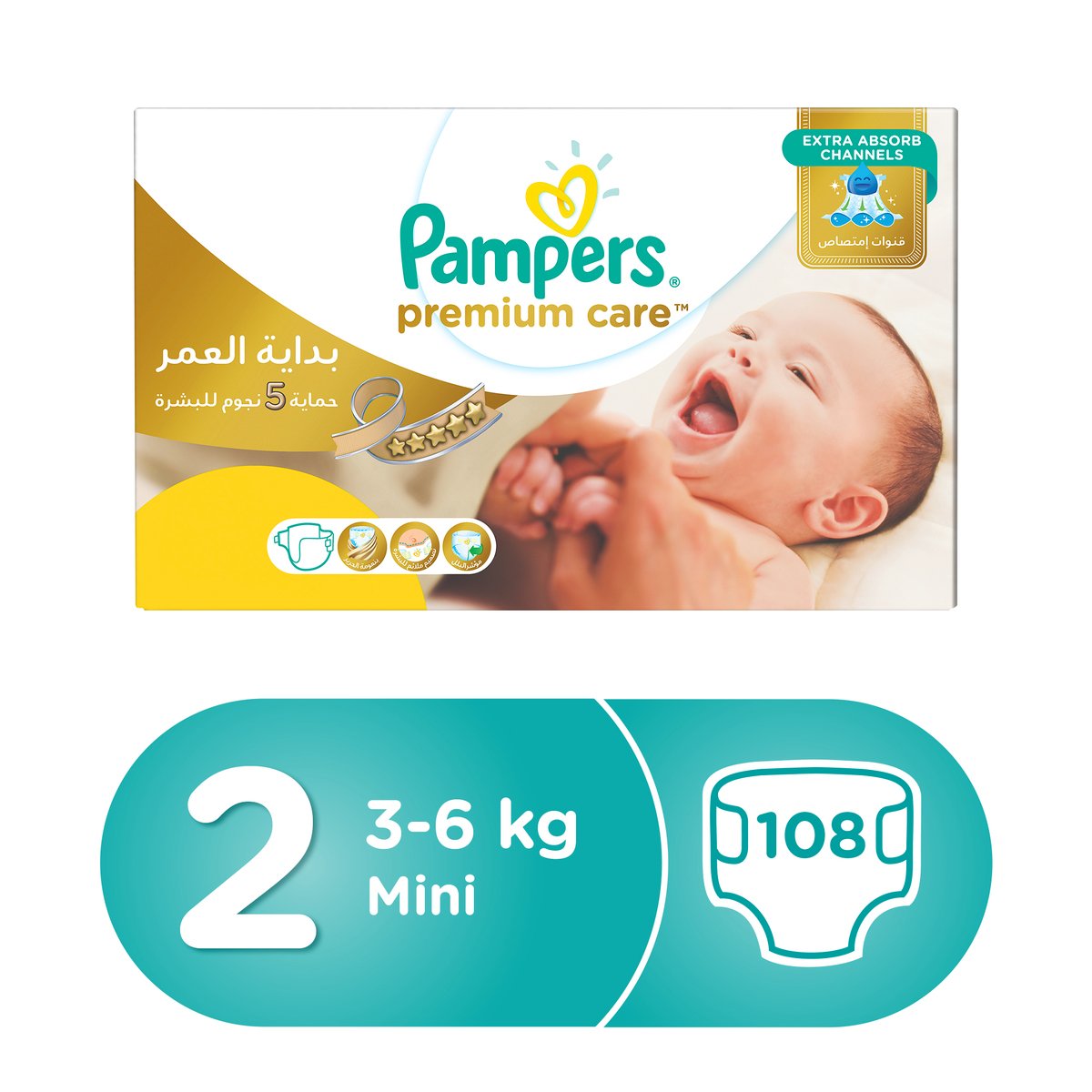 pampers premium care 2 mini 3-6kg