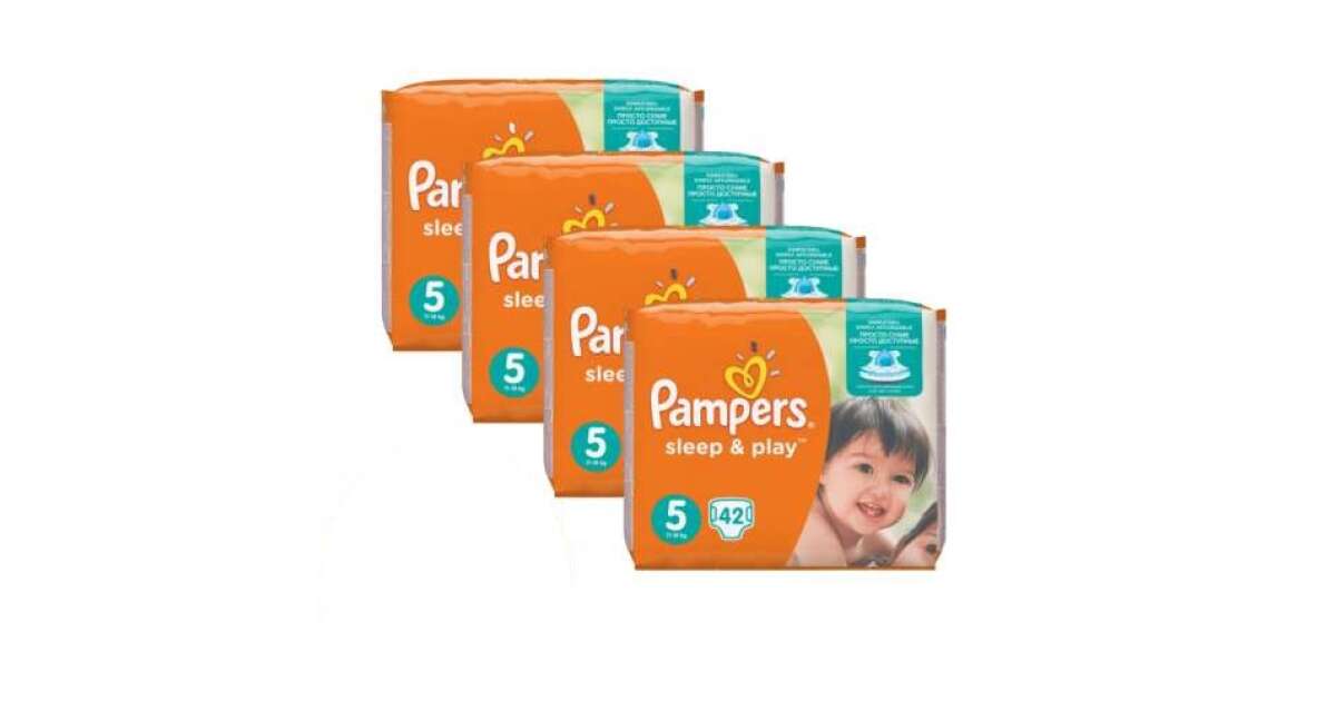 pampers play and sleep 5