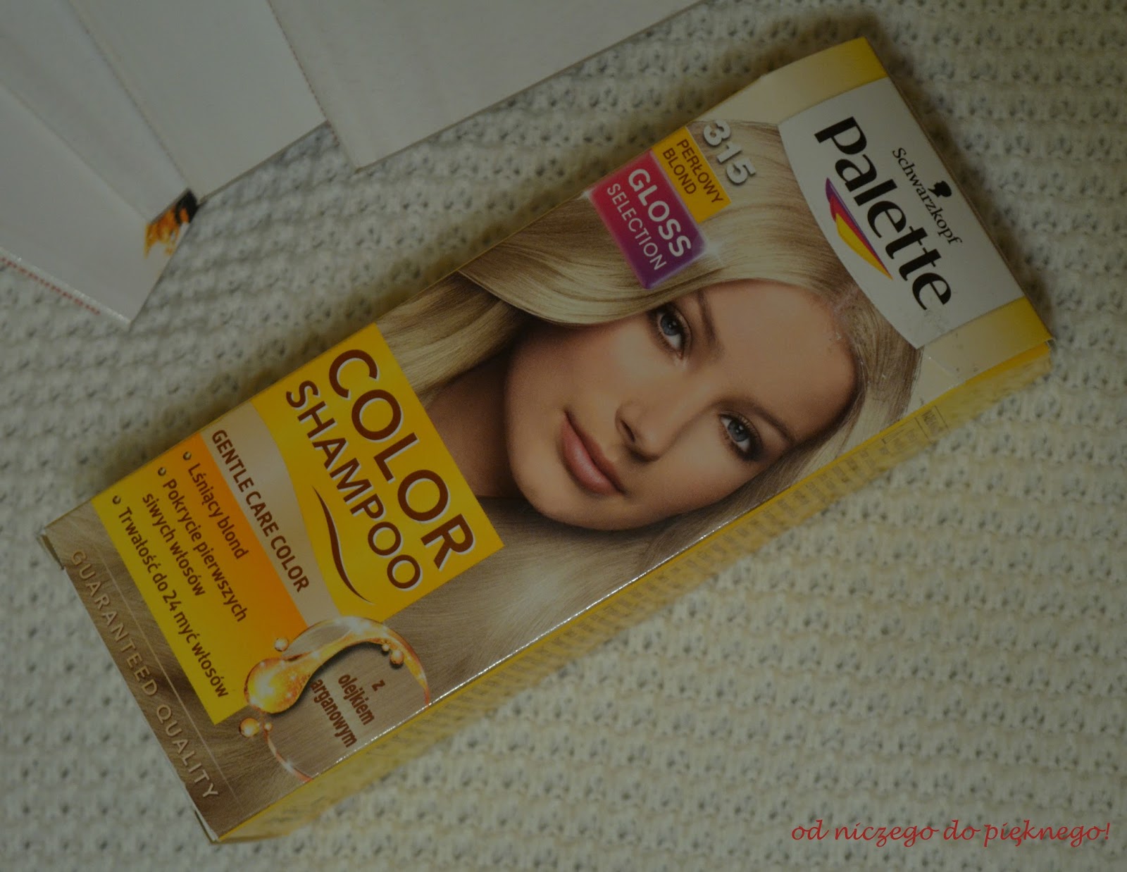 palette color shampoo 315 perłowy blond szampon koloryzujący opis produktu