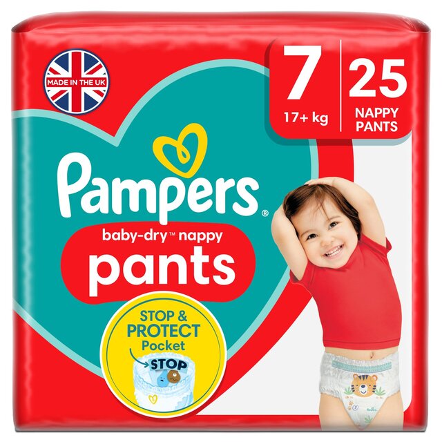 pampers pants smell