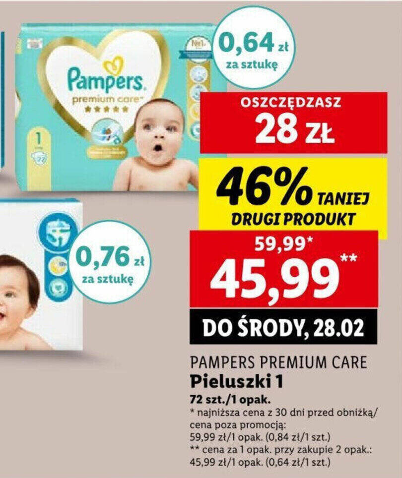 promocja pampers premium care