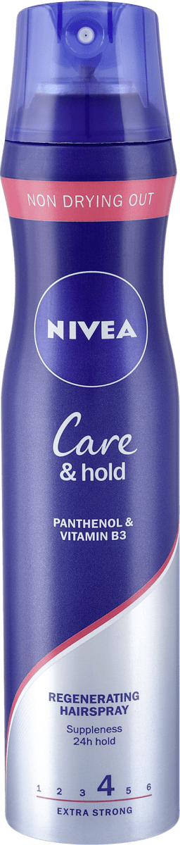 nivea care & hold lakier do włosów regenerujący 250 ml