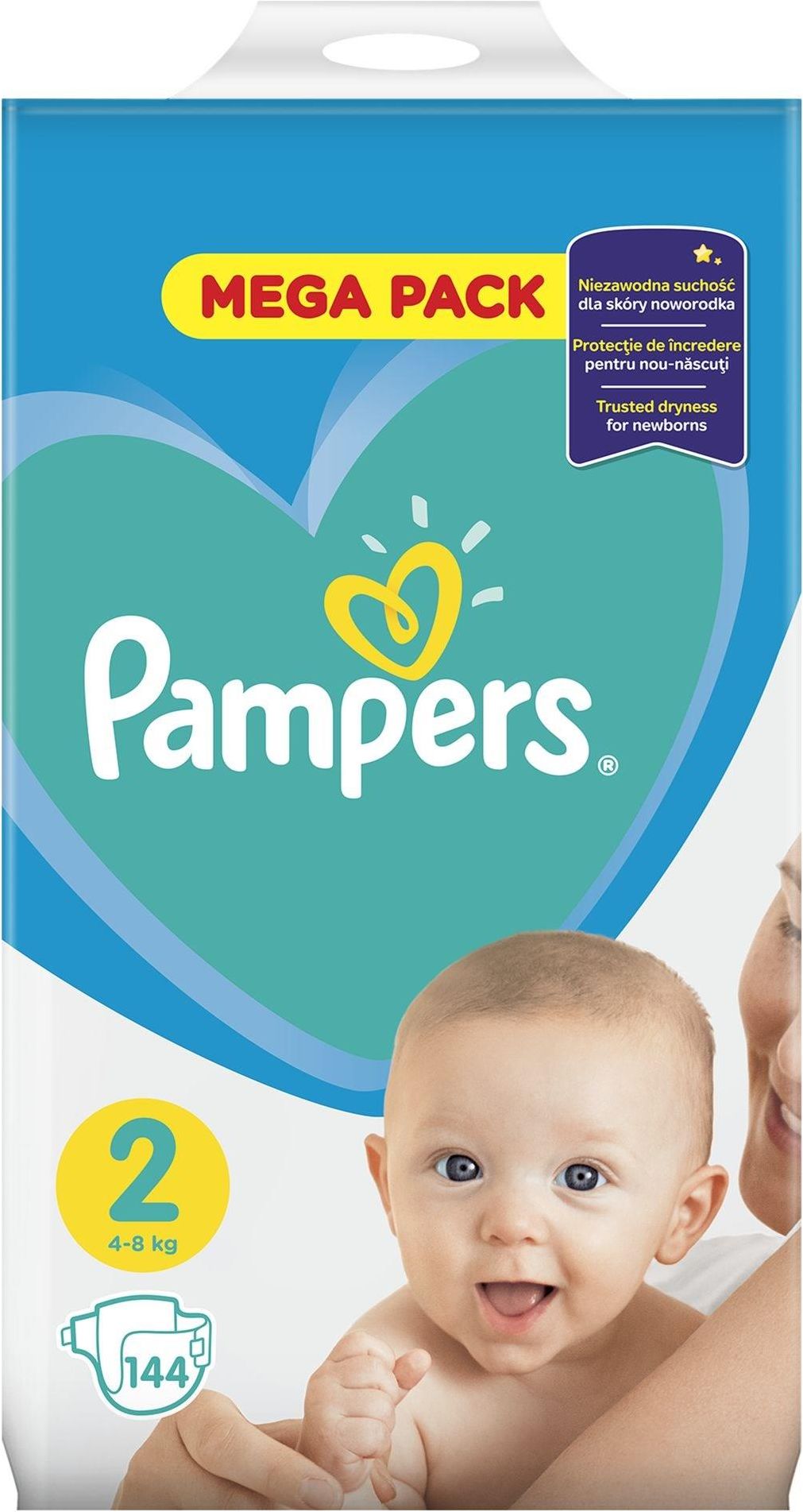 pampersy pampers 2 144 szt