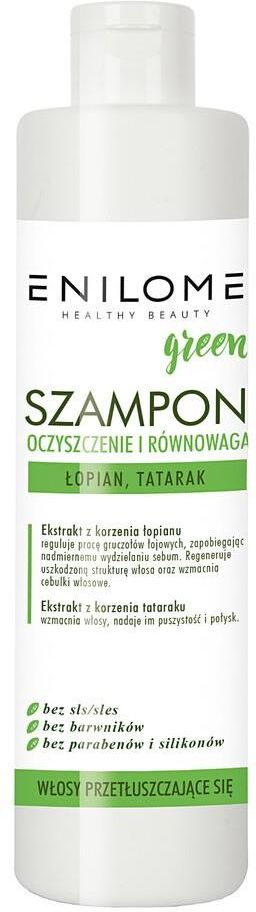 enilome healthy beauty green szampon oczyszczenie i równowaga cena