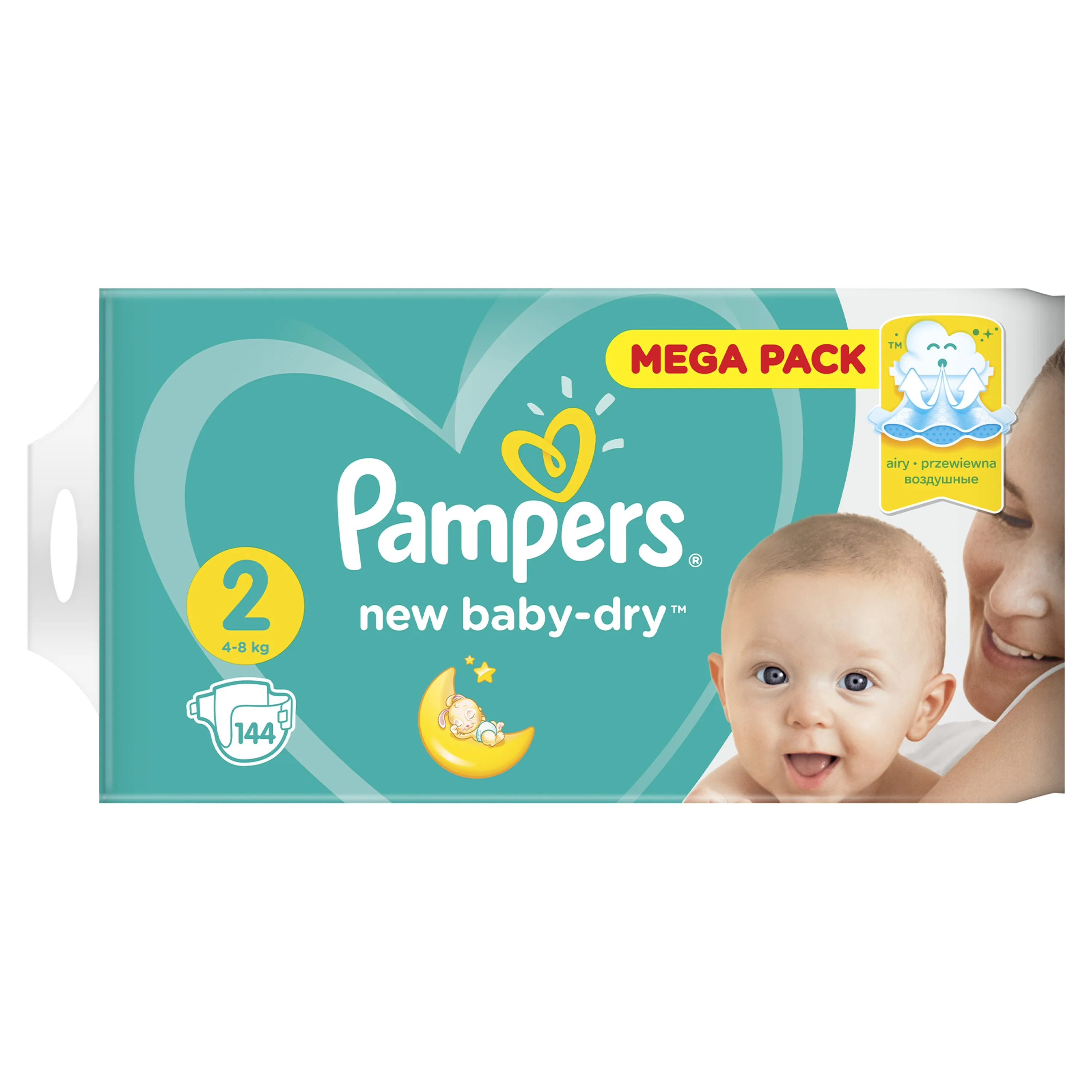 pampers 2 4-8 kg 144