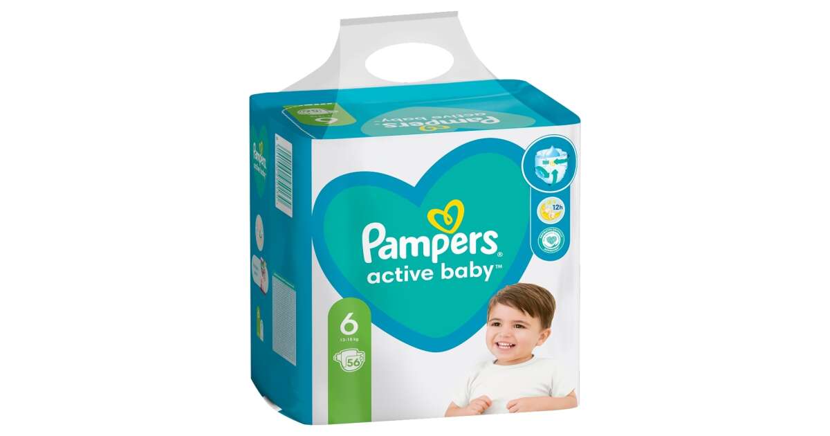 rossman pampers active baby-dry 6