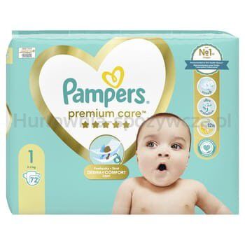 tanie pieluchy pampers premium care