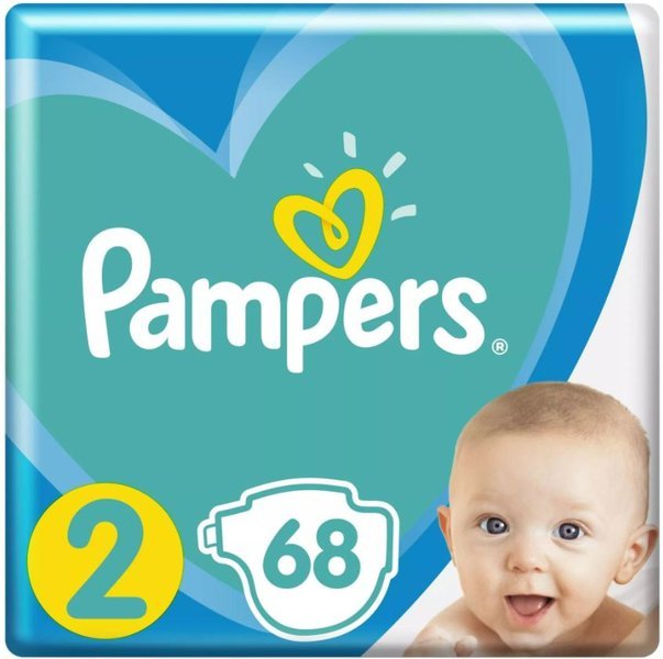 pampers 2 68 sztuk cena