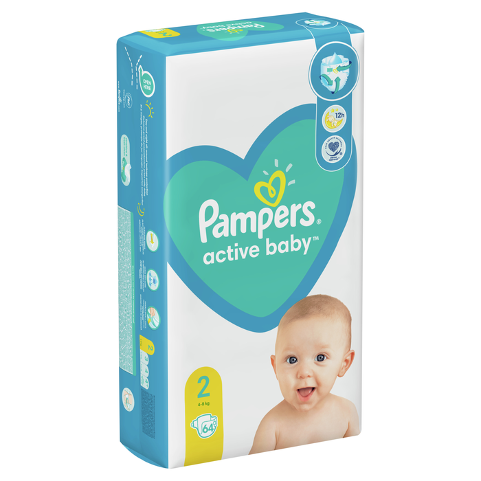 pieluchy pampers active baby 2