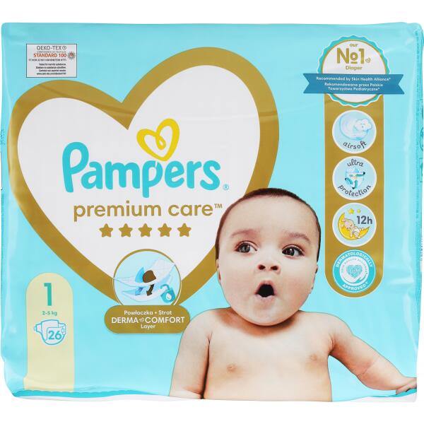 pampers premium care newborn 26