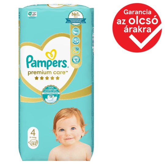 tesco pampers premium care 4