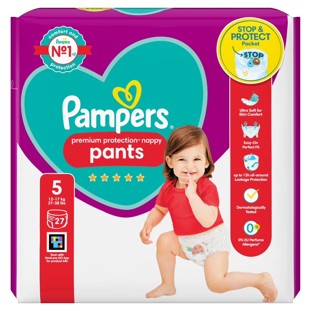 pampers 5 pamts