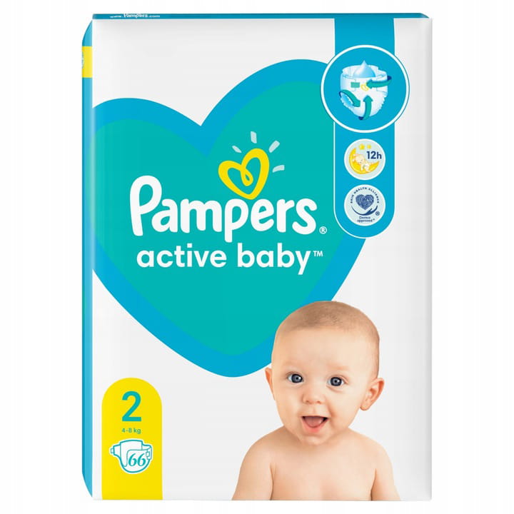 pampers active baby 2 allegro