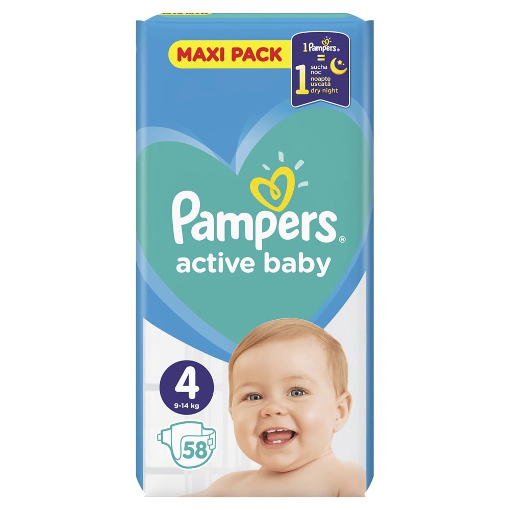 pampers 2 58 szt