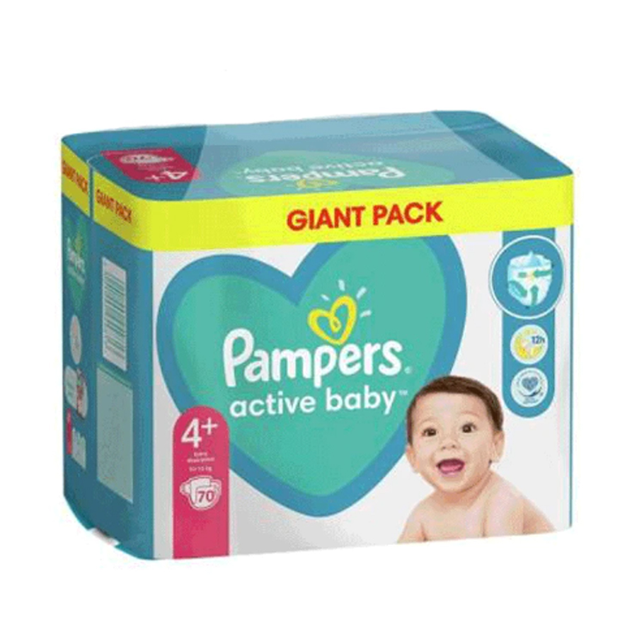 pampers giant pack 4 70