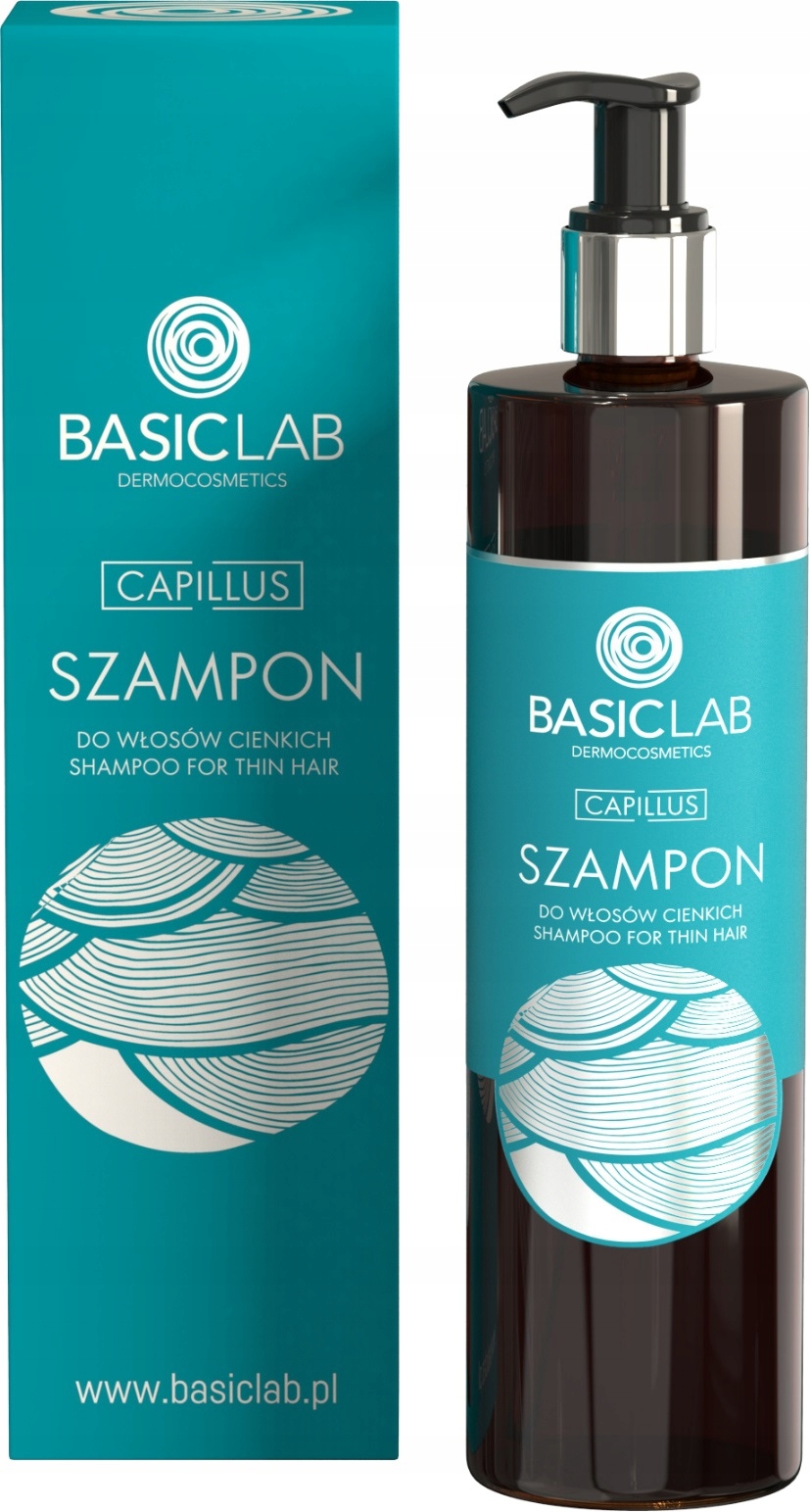 basiclab szampon włosy cienkie