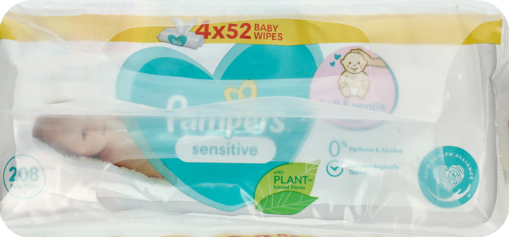 rossmann chusteczki pampers sensitive