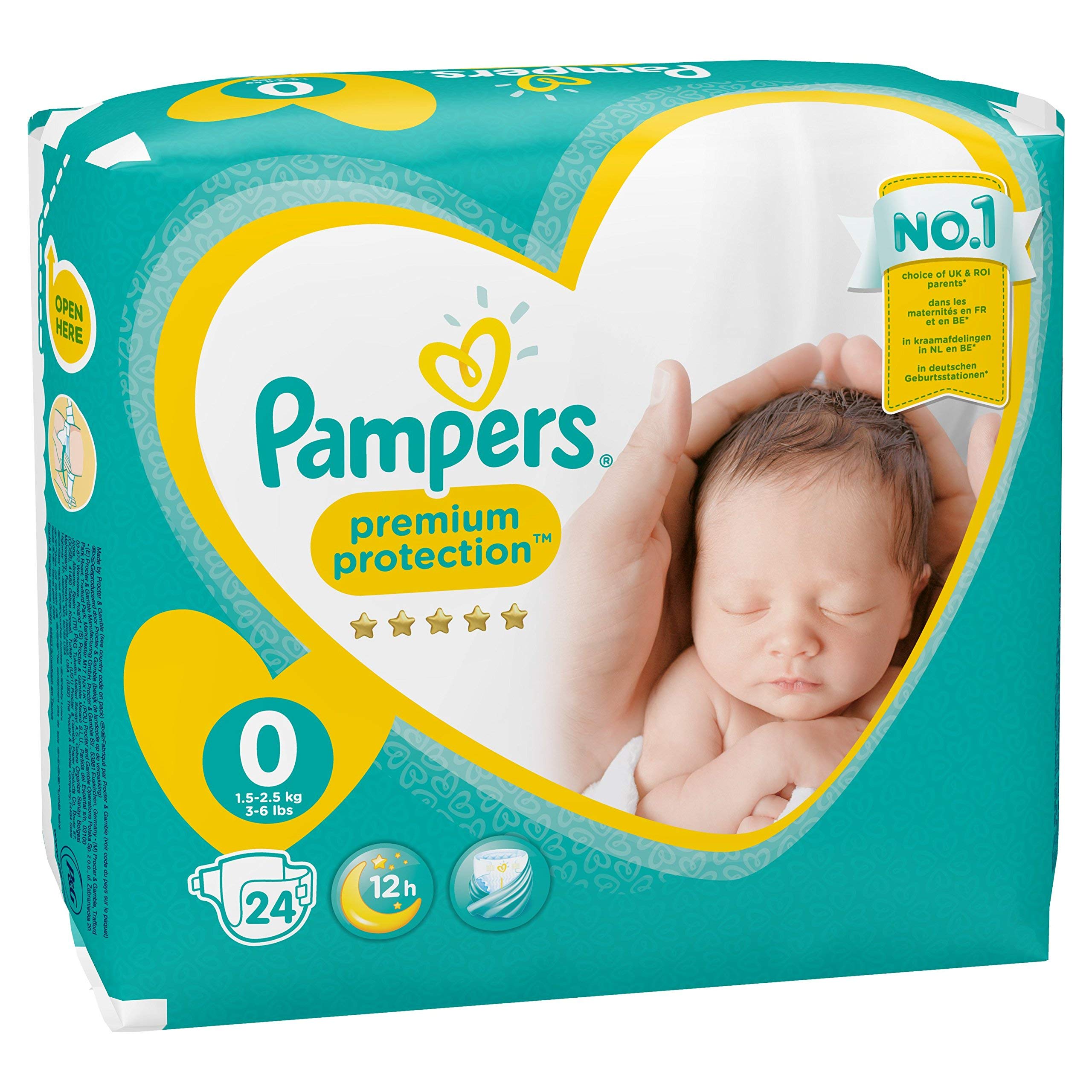 pampers numer 0 ile kg