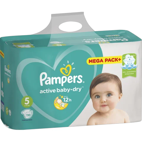 niemowle suchy pampers