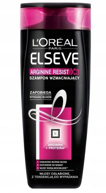 loreal paris elseve arginine resist x3 szampon wzmacniający