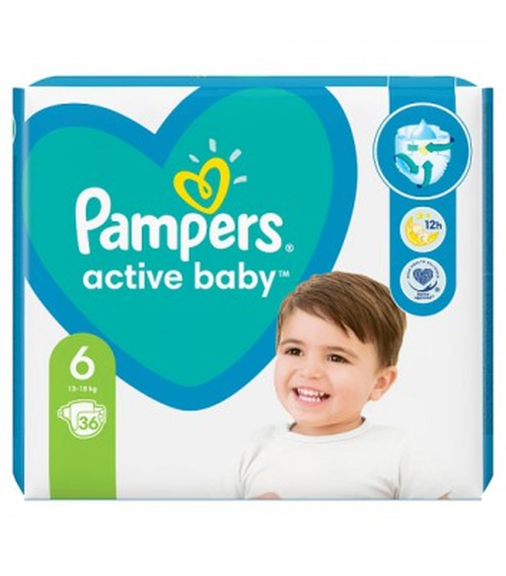 pampers baby active opinie