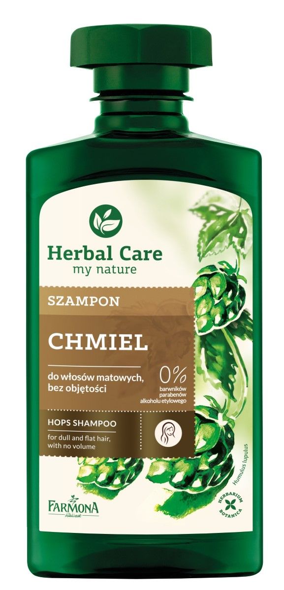 oherbal szampon do włosów chmiel