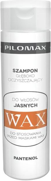 wax szampon do włosów blond