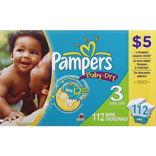 pampers 2 new baby baby dry