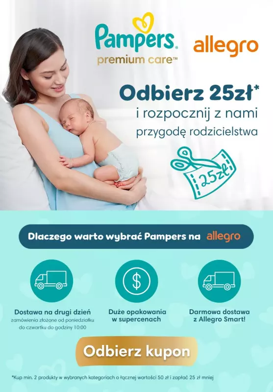 odbierz pampers informacje