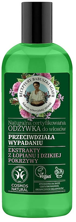 odżywka do włosów wypadają babci agafii