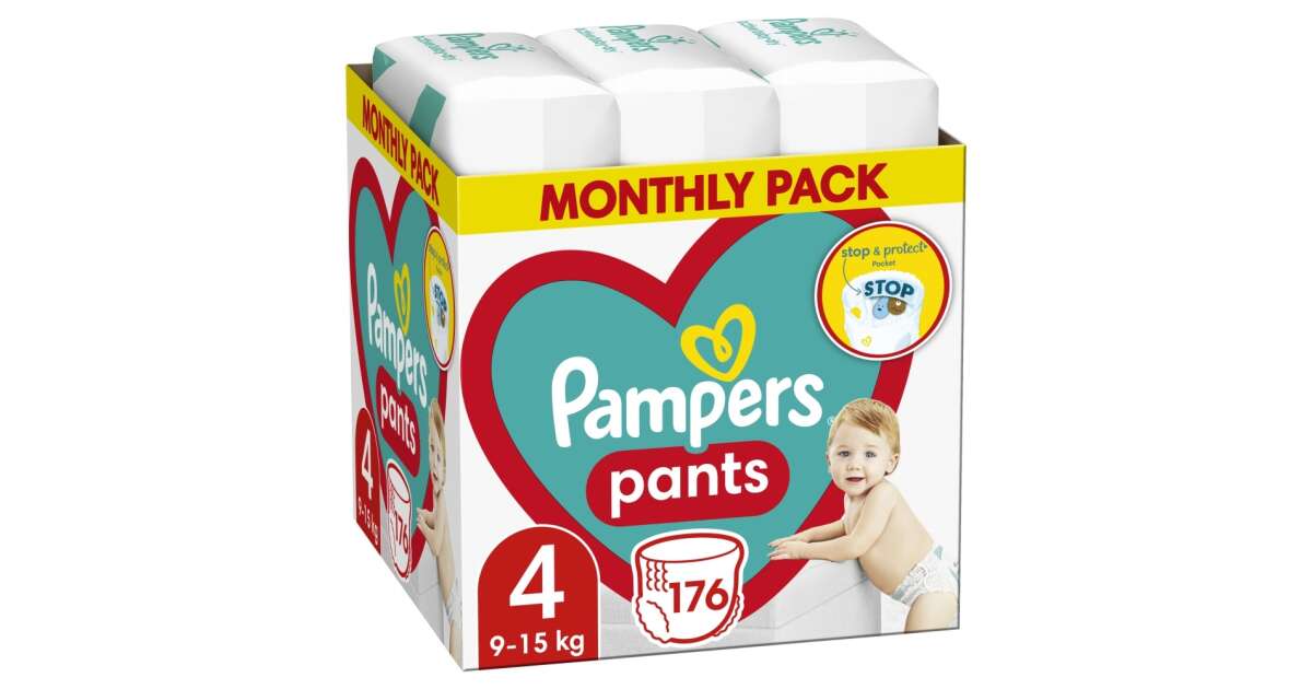 pampers male opakowanie