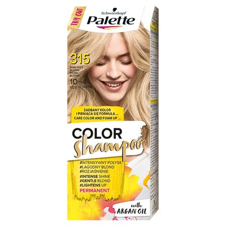 palette color shampoo szampon koloryzujący nr 321 średni blond