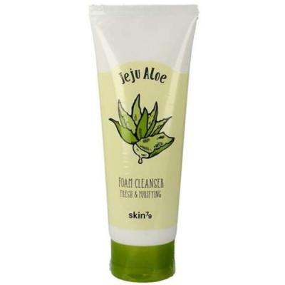 skin79 aloe aqua cleansing foam kremowa pianka do mycia twarzy