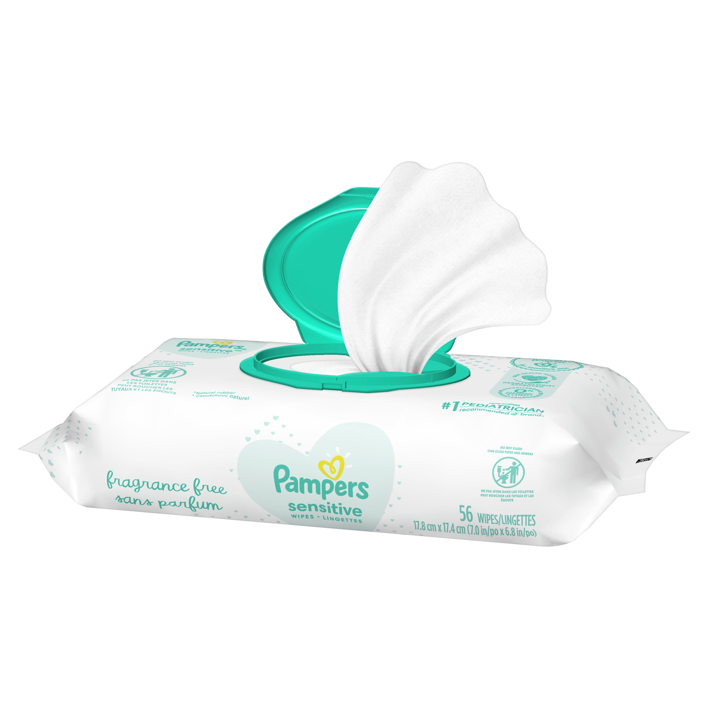 pampers sensitive 56