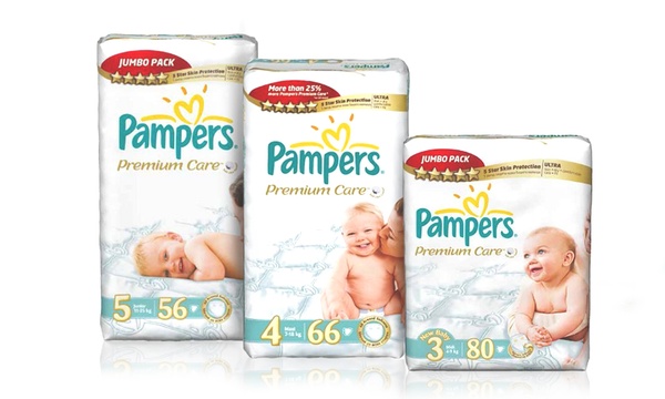 pieluchy pampers 4 rodzaje