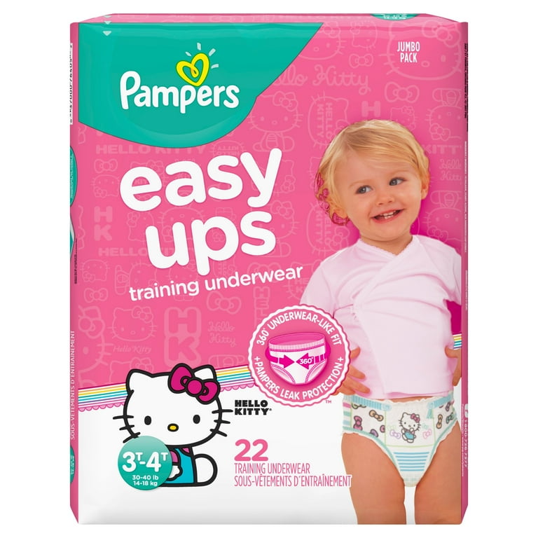 pampers pants 4 girl