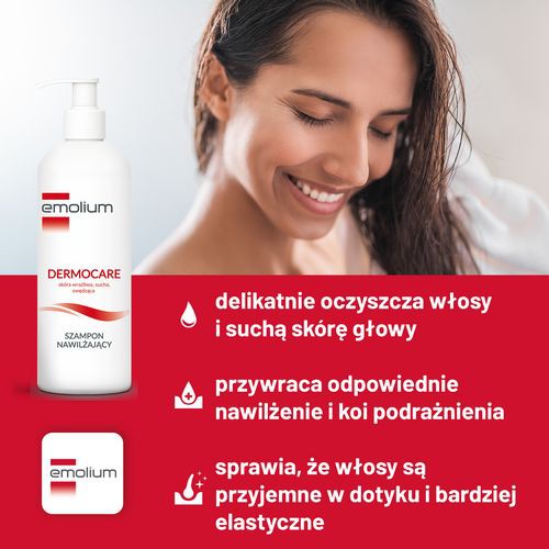 emolium szampon nawilżający 400ml opinie