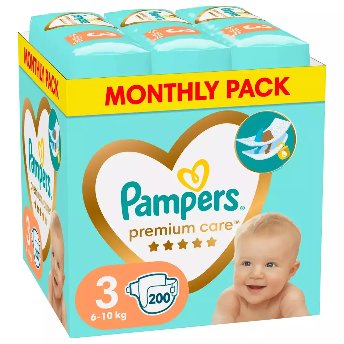 pampers oremium care 3