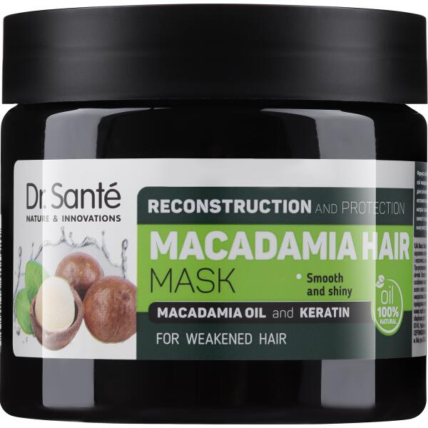 dr.sante macadamia hair szampon z olejem macadamia i keratyną