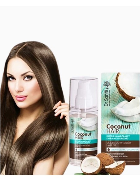 dr sante coconut hair ekstra nawilżający olejek do włosów