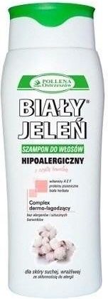 biały jeleń hipoalergiczny szampon z czystą bawełną gdzie kupić