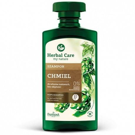 herbal care szampon do włosów chmiel