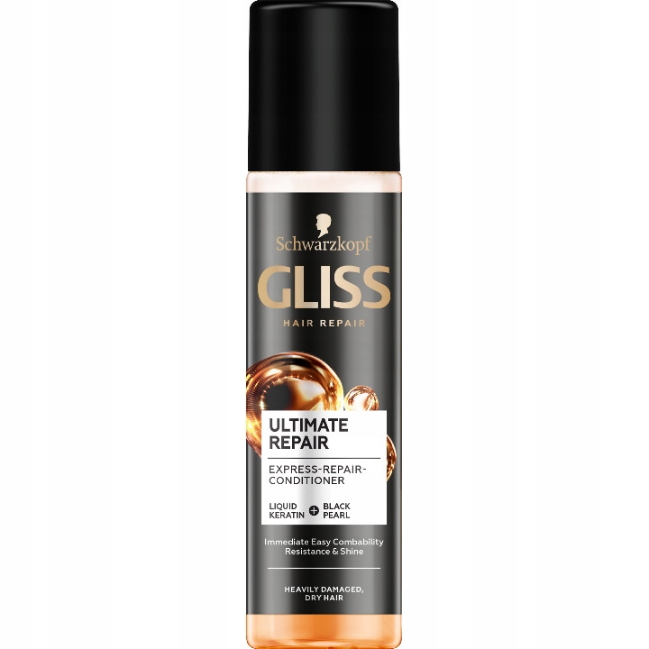 gliss kur liquid silk ekspresowa odżywka regenerująca do włosów