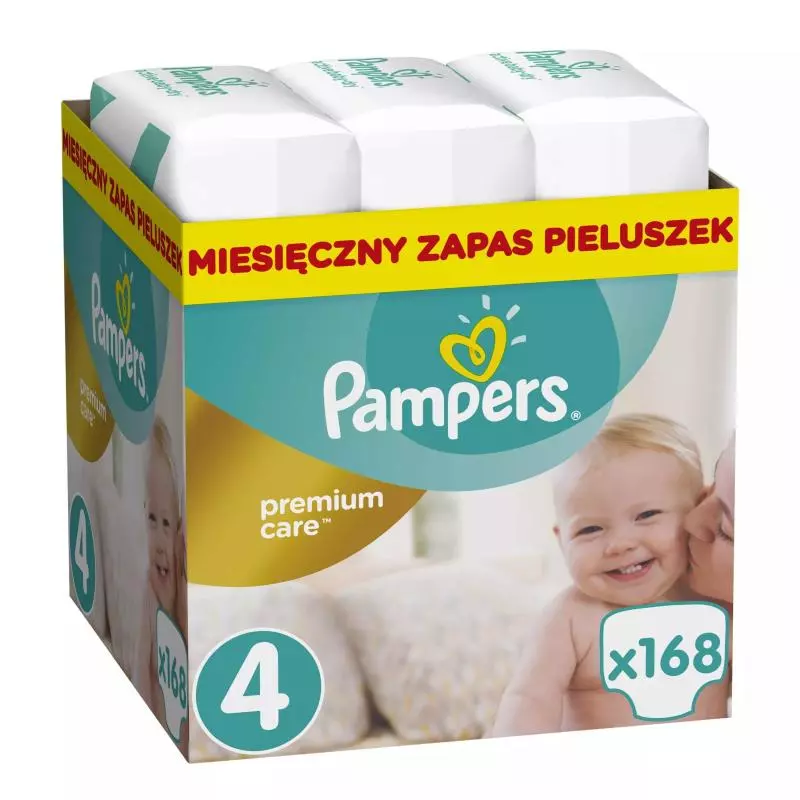 pampers premium care 1 168 pieluszek