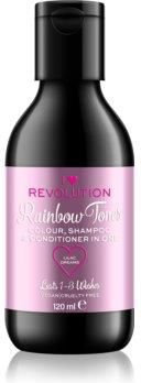 heart revolution rainbow shots koloryzujący szampon z odżywką