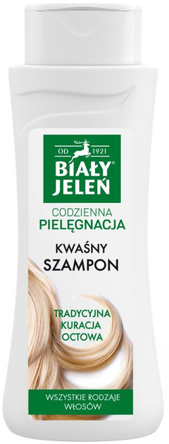 biały jeleń szampon do włosów jasnych opinie