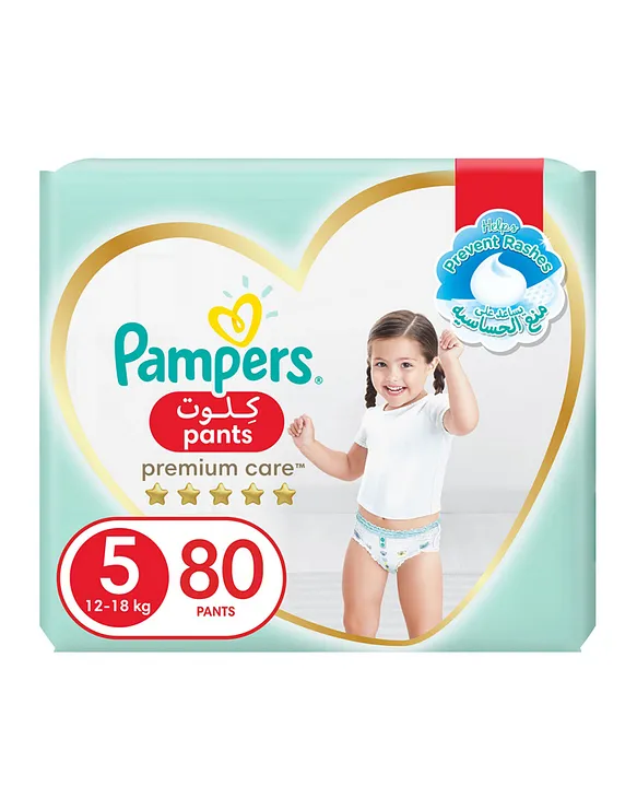 pampers premium care pants 5 80szt