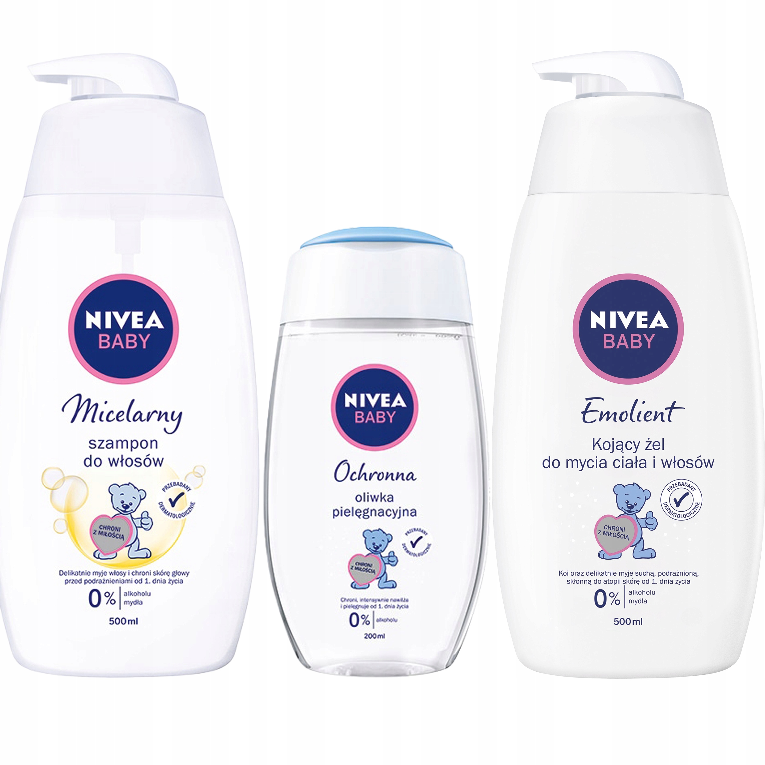 nivea baby szampon micelarny skla