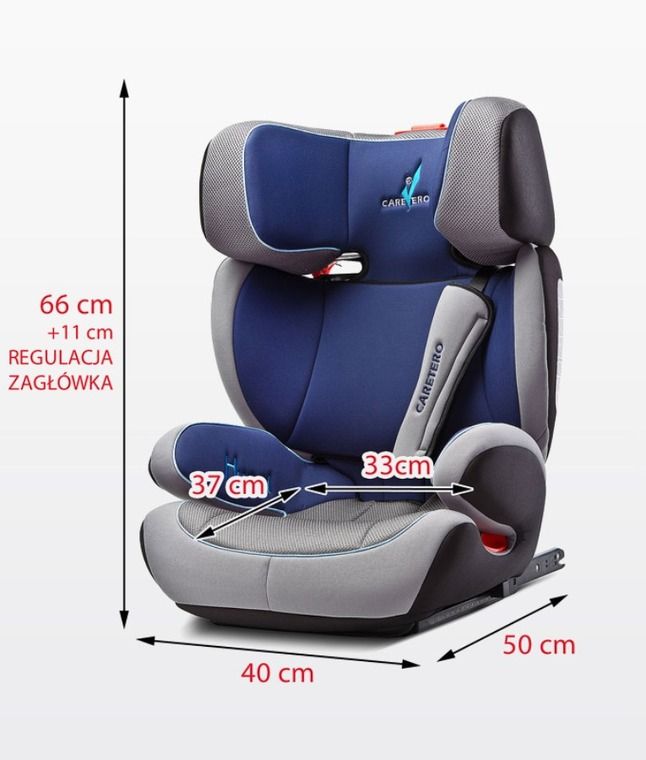 caretero huggi isofix 15-36kg